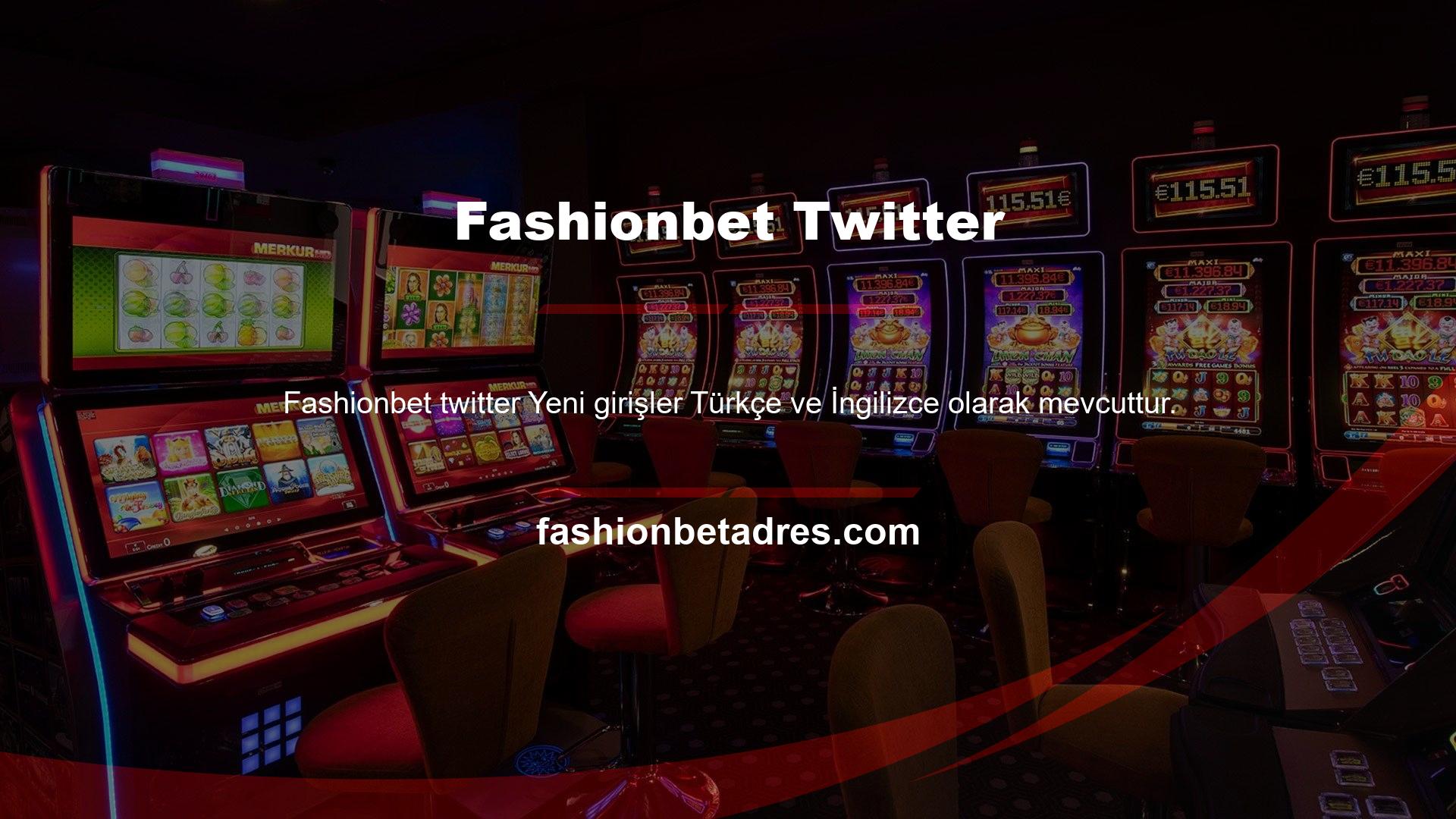 Fashionbet Twitter alan adı adresi, yeni bağlantılara uyum sağlamak için sürekli değişiyor